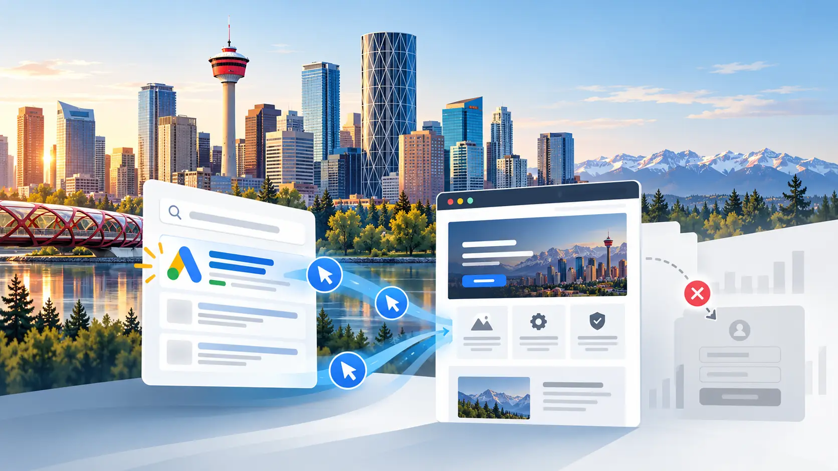 Why Google Ads clicks do not always turn into leads for Calgary businesses