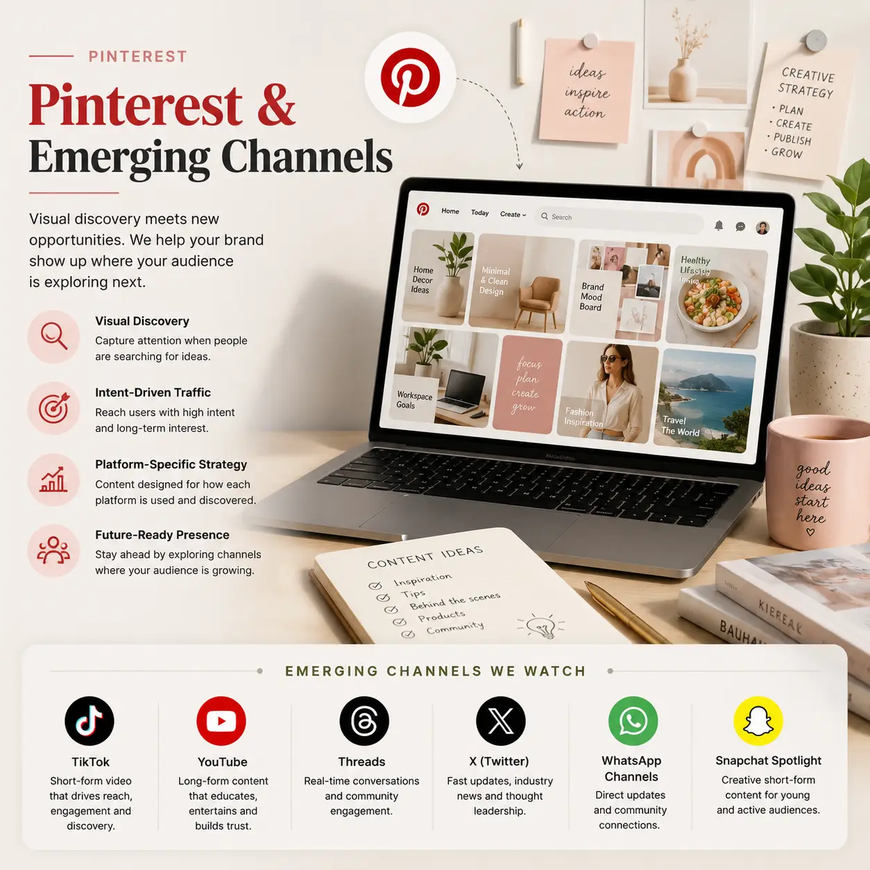 Pinterest & Emerging Channels | Social Media Marketing